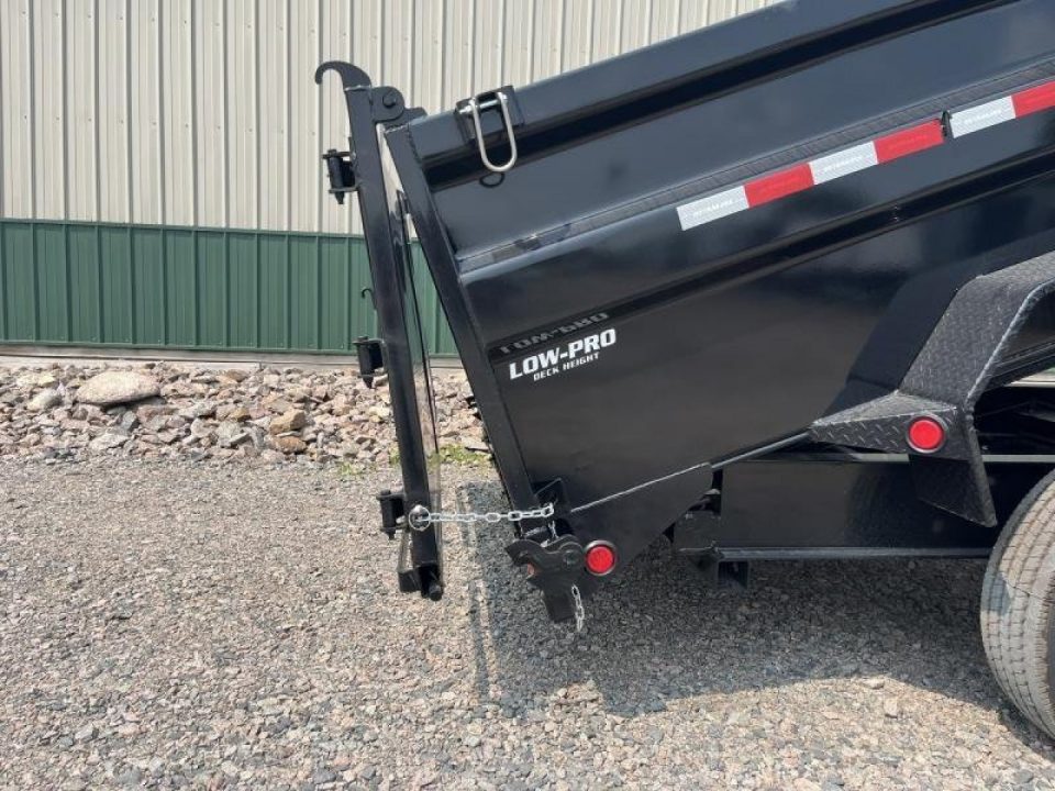 New 2026 16' 20k PJ Gooseneck HD Dump Trailer