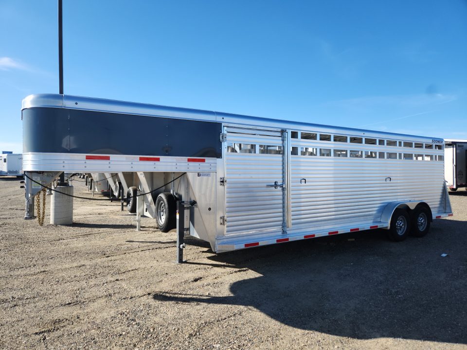 New 2026 Sooner 24' STOCK Stock / Stock Combo Trailer