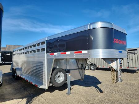 New 2026 Sooner 24' STOCK Stock / Stock Combo Trailer