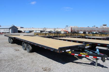 New 2026 Big Tex Trailers 22' DO 14K GVWR STOCK ID 52745 Deckover Trailer