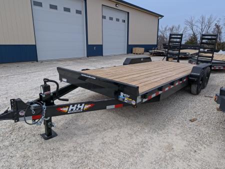 New 2026 H&H Trailers 82 x 18 + 2 Industrial Equipment Equipment Trailer