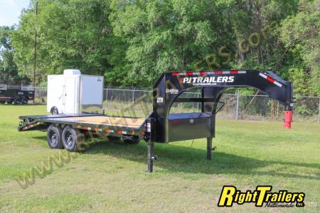 New 2026 8.5X20 PJ Gooseneck Equipment Trailer