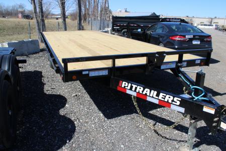 New 2026 PJ Trailers 22' DO 14K GVWR STOCK ID 52706 Deckover Trailer