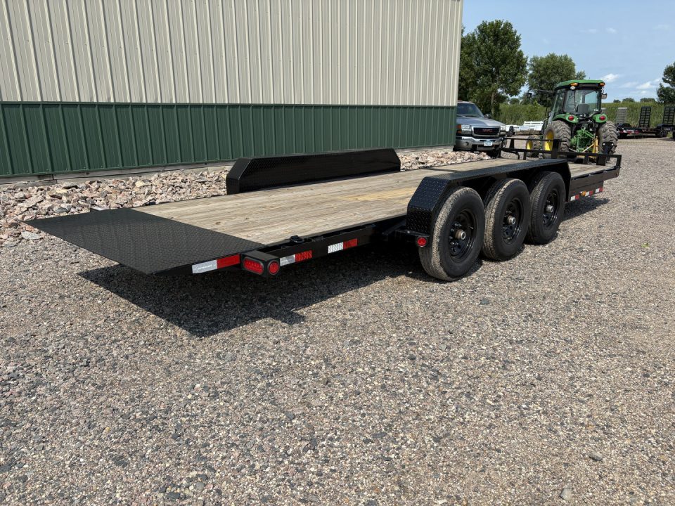 New 2026 PJ Trailers 24' Channel Equipment Tilt Trailer