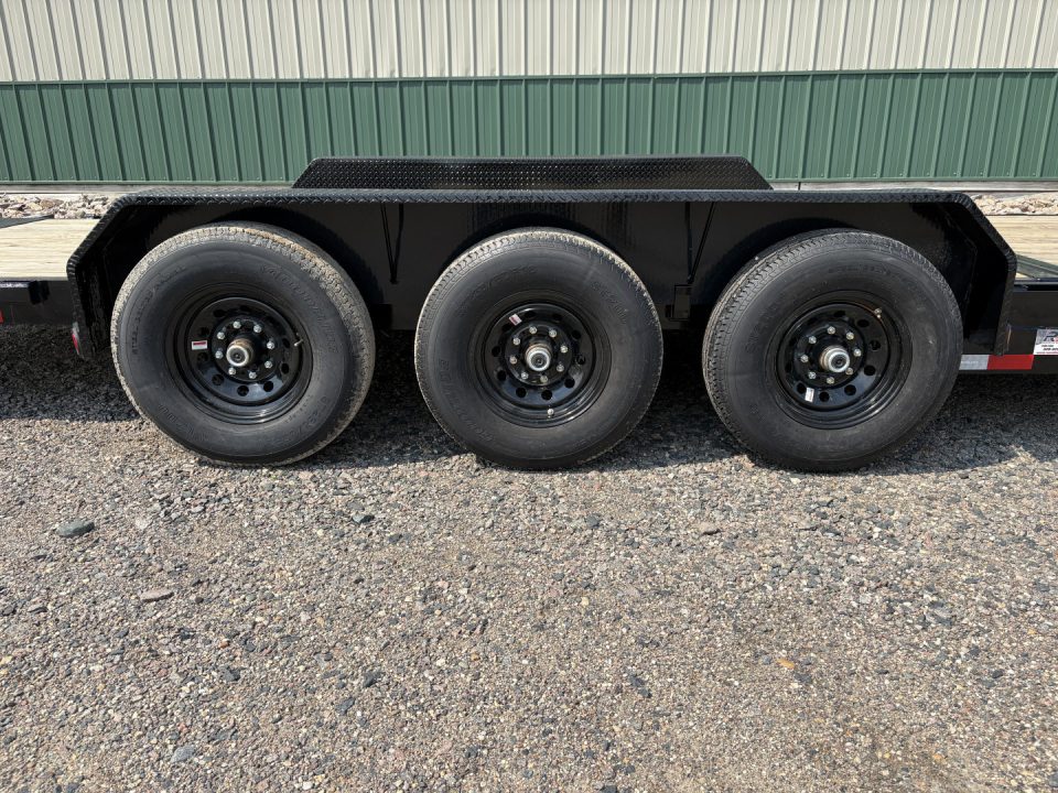 New 2026 PJ Trailers 24' Channel Equipment Tilt Trailer