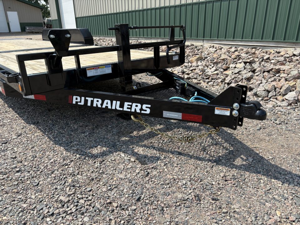 New 2026 PJ Trailers 24' Channel Equipment Tilt Trailer