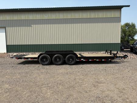New 2026 PJ Trailers 24' Channel Equipment Tilt Trailer