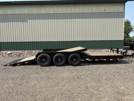 New 2026 PJ Trailers 24' Channel Equipment Tilt Trailer