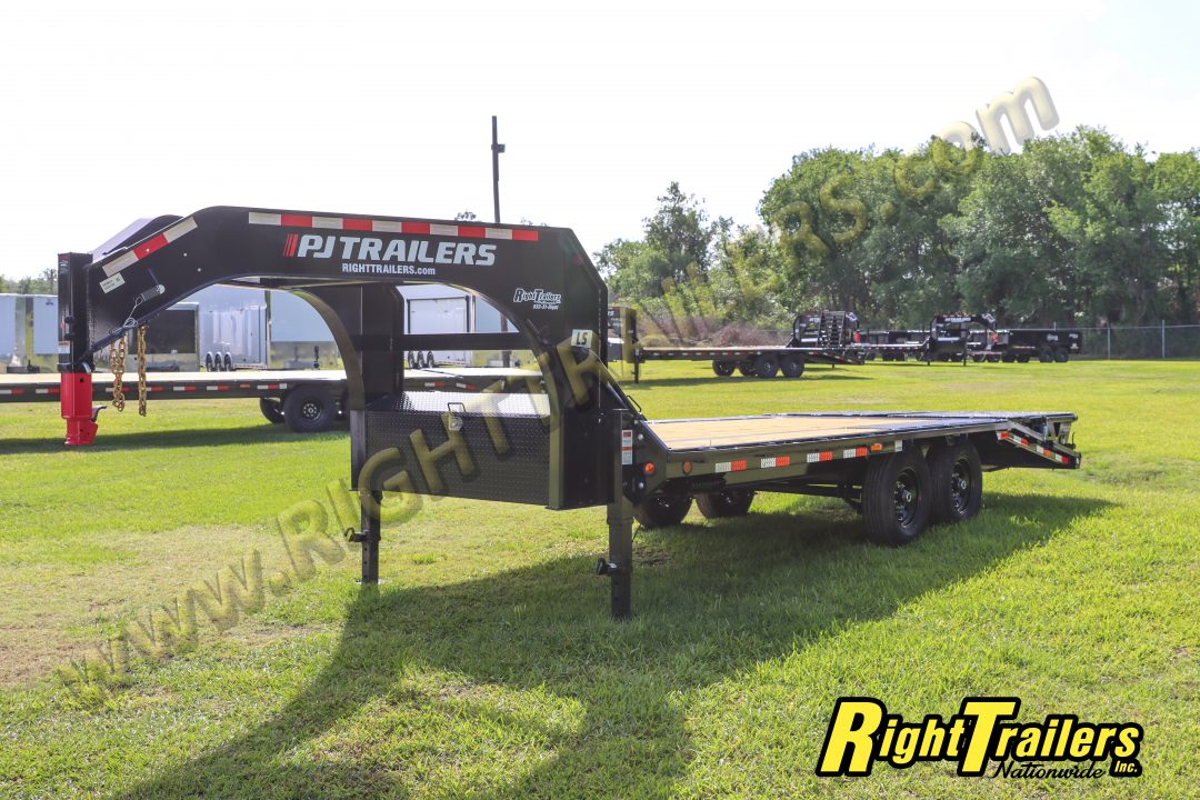 New 2026 8.5X20 PJ Gooseneck Equipment Trailer