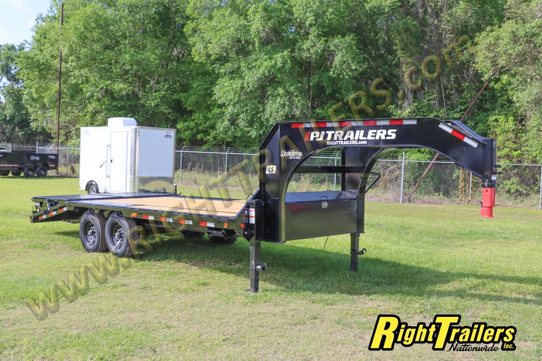 New 2026 8.5X20 PJ Gooseneck Equipment Trailer