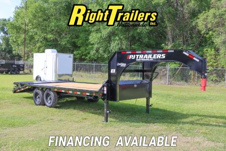 New 2026 8.5X20 PJ Gooseneck Equipment Trailer