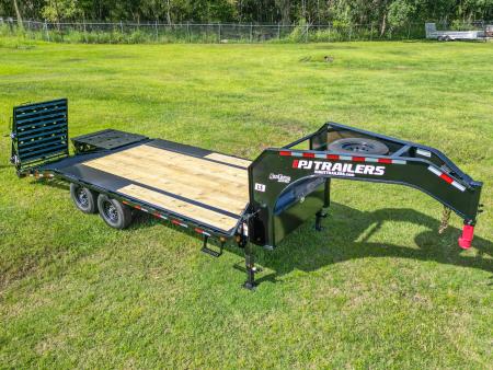 New 2026 8.5X20 PJ Gooseneck Equipment Trailer