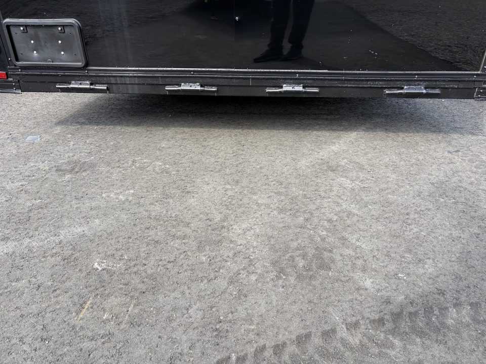 New 2026 Spartan 8.5x24 Enclosed Trailer, Black Polycor, Preferred Package Pro Series, 10K GVWR, 7' Interior, Lighting Package