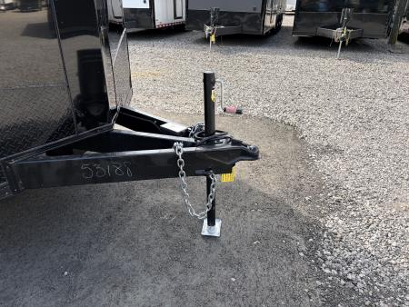 New 2026 Spartan 8.5x24 Enclosed Trailer, Black Polycor, Preferred Package Pro Series, 10K GVWR, 7' Interior, Lighting Package