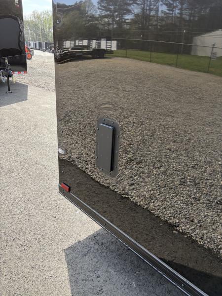 New 2026 Spartan 8.5x24 Enclosed Trailer, Black Polycor, Preferred Package Pro Series, 10K GVWR, 7' Interior, Lighting Package