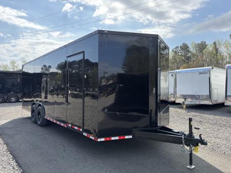 New 2026 Spartan 8.5x24 Enclosed Trailer, Pro-Series, 14K GVWR Big Package, 12  On Center Frame, Heavy Duty Ramp Door