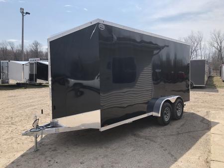 New 2026 Lightning Trailers 7X16 Alum. w/ 7' Interior Cargo / Enclosed Trailer