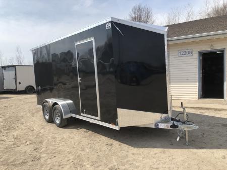 New 2026 Lightning Trailers 7X16 Alum. w/ 7' Interior Cargo / Enclosed Trailer
