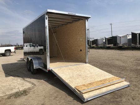 New 2026 Lightning Trailers 7X16 Alum. w/ 7' Interior Cargo / Enclosed Trailer