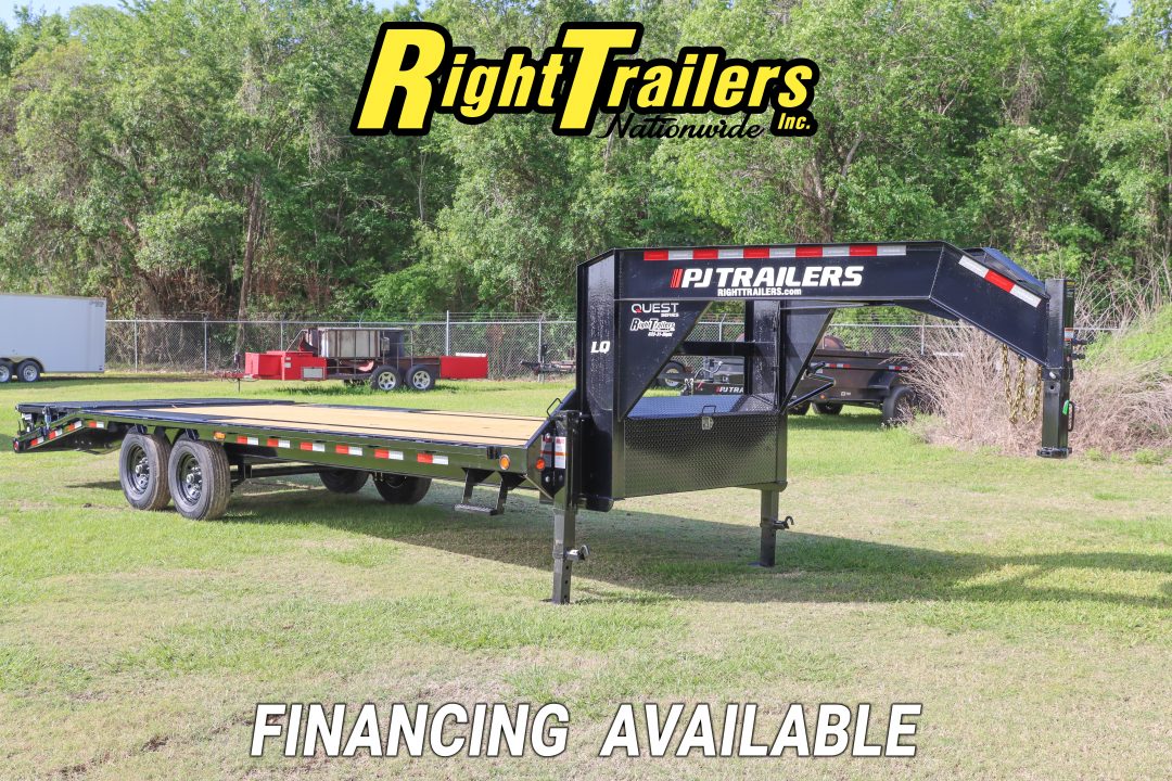 New 2026 8.5X25 PJ Gooseneck Equipment Trailer