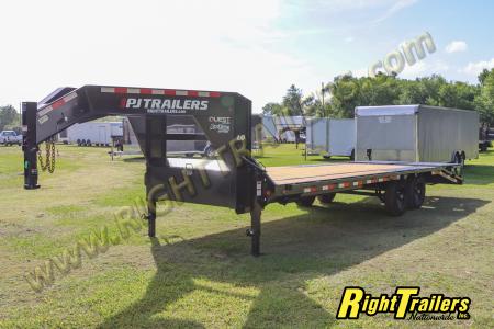 New 2026 8.5X25 PJ Gooseneck Equipment Trailer