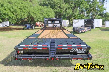 New 2026 8.5X25 PJ Gooseneck Equipment Trailer