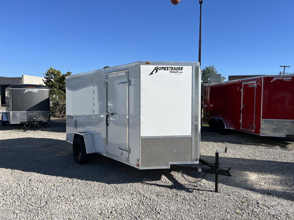 New 2026 Homesteader Trailer Intrepid 6x12x6 Swing Door Package Cargo / Enclosed Trailer