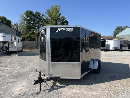 New 2026 Homesteader Trailer Intrepid 7x12x6 Ramp Door Package Cargo / Enclosed Trailer