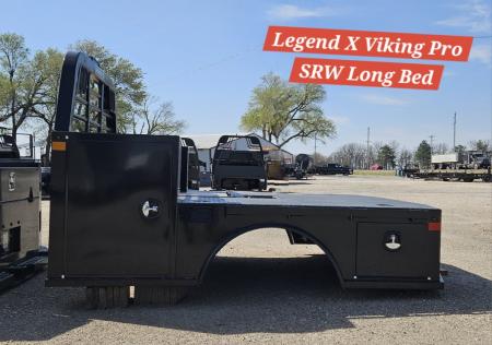 New 2026 Legend X Truck Beds Viking Pro SRW Long Bed Truck Bed