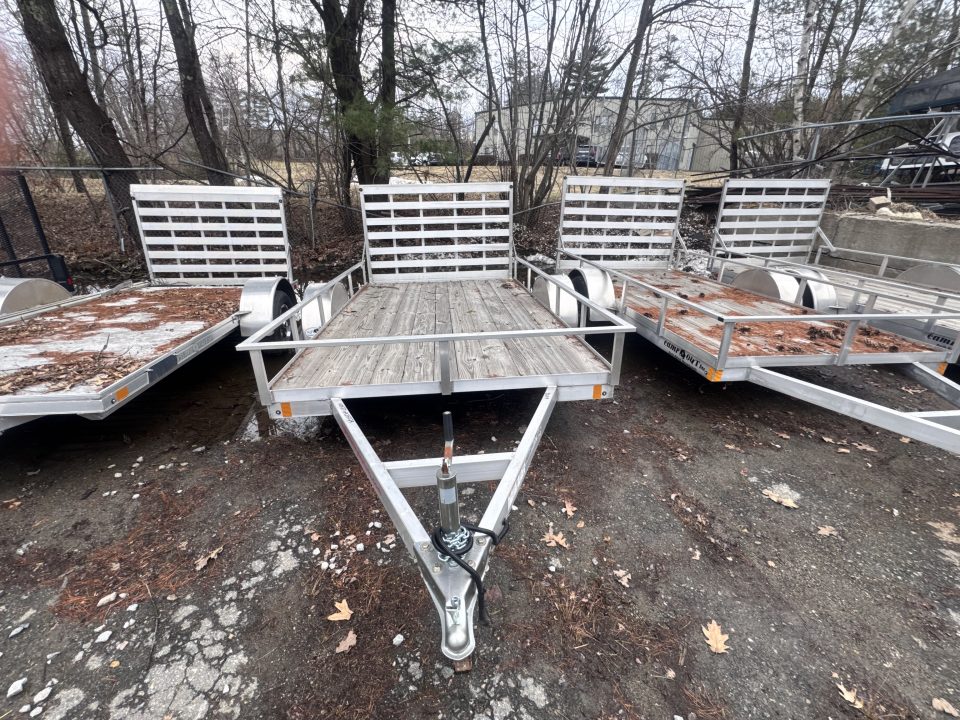 New 2023 ALCOM HU80X12WR2.0 Utility Trailer