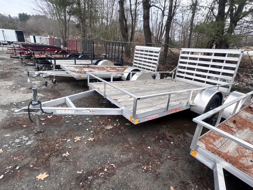 New 2023 ALCOM HU80X12WR2.0 Utility Trailer