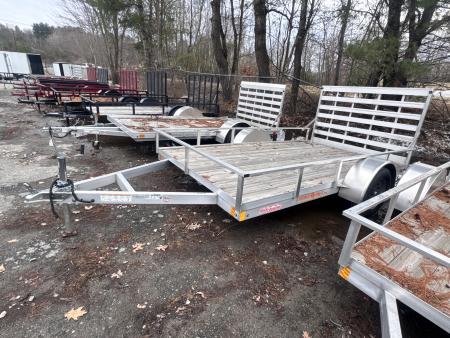 New 2023 ALCOM HU80X12WR2.0 Utility Trailer