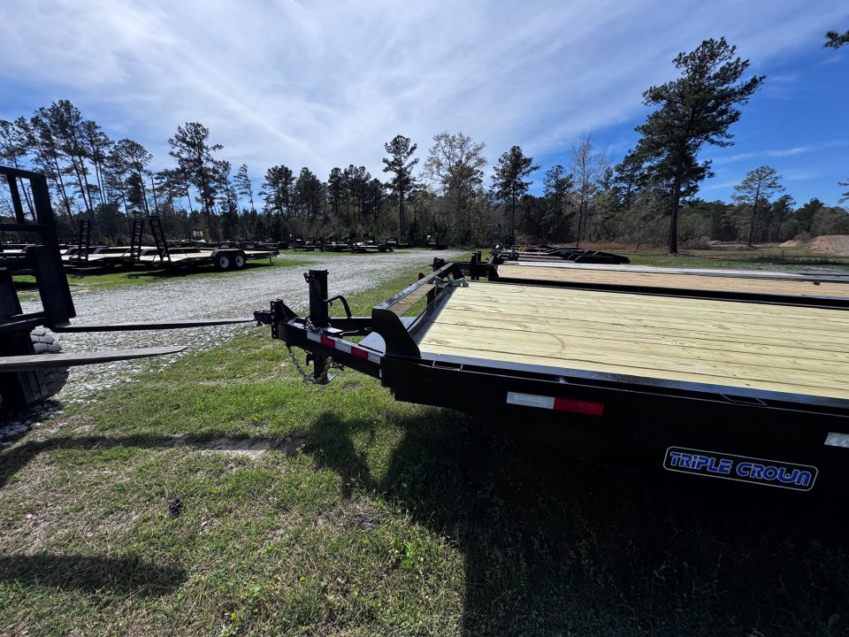 New 2026 Triple Crown Trailers 8.5x24 14K Deckover Equipment