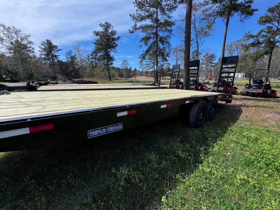 New 2026 Triple Crown Trailers 8.5x24 14K Deckover Equipment