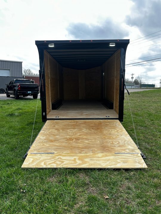 New 2026 Luxe 2026 Lu2026 Luxe 8.5x20 Car Hauler 5200 lb torsions Black poly-Blackout- Enclosed Car Hauler