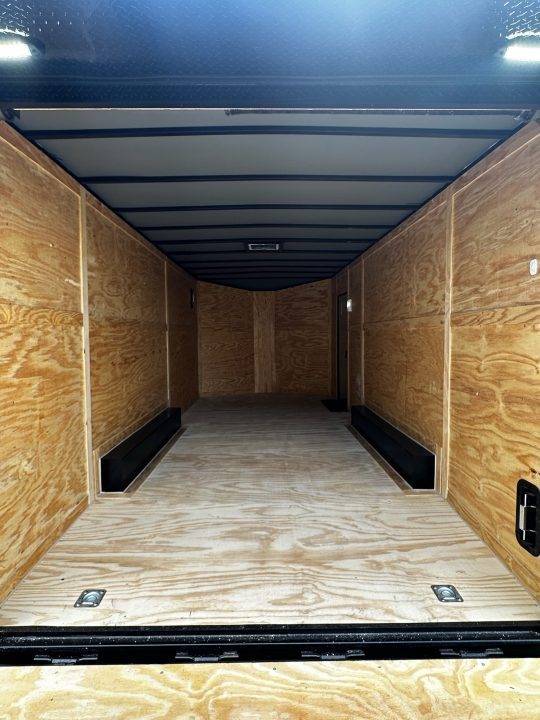 New 2026 Luxe 2026 Lu2026 Luxe 8.5x20 Car Hauler 5200 lb torsions Black poly-Blackout- Enclosed Car Hauler