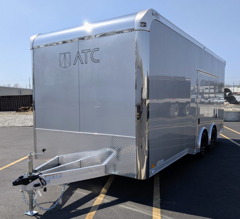 New ATC 8.5x20' RoM 400 Base Edition Extra Height Aluminum Car / Racing Trailer