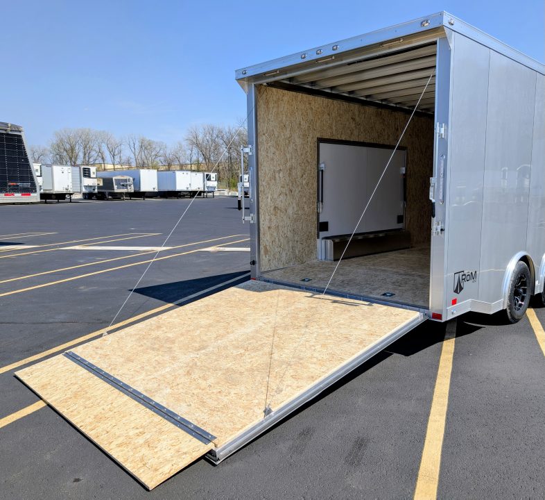 New ATC 8.5x20' RoM 400 Base Edition Extra Height Aluminum Car / Racing Trailer