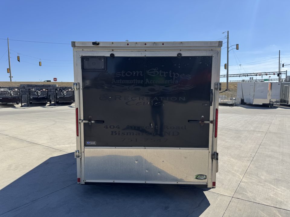 Used 2015 Look Trailers 7x12+V Cargo / Enclosed Trailer