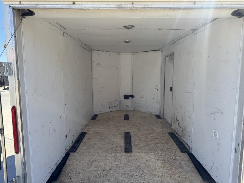 Used 2015 Look Trailers 7x12+V Cargo / Enclosed Trailer
