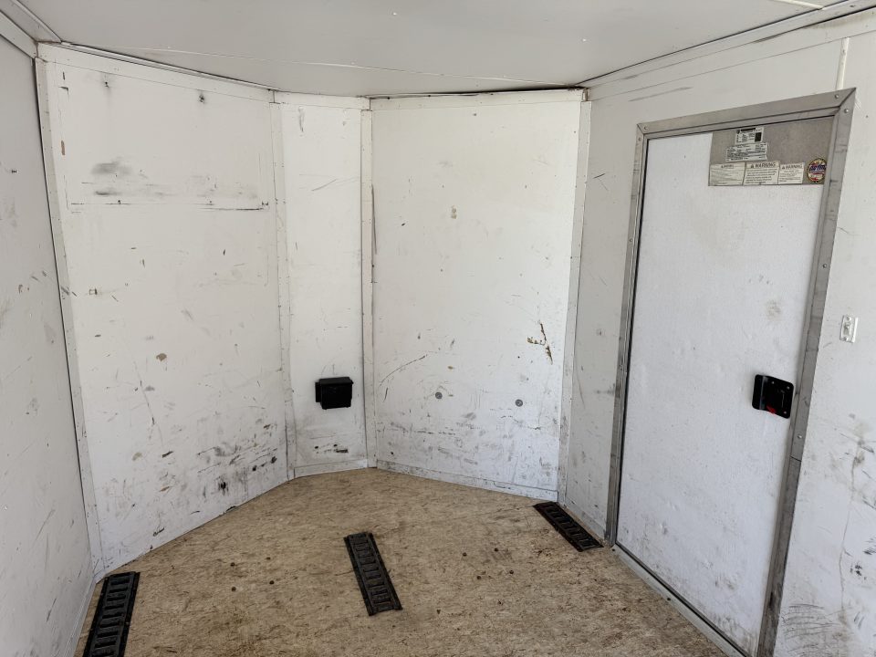Used 2015 Look Trailers 7x12+V Cargo / Enclosed Trailer