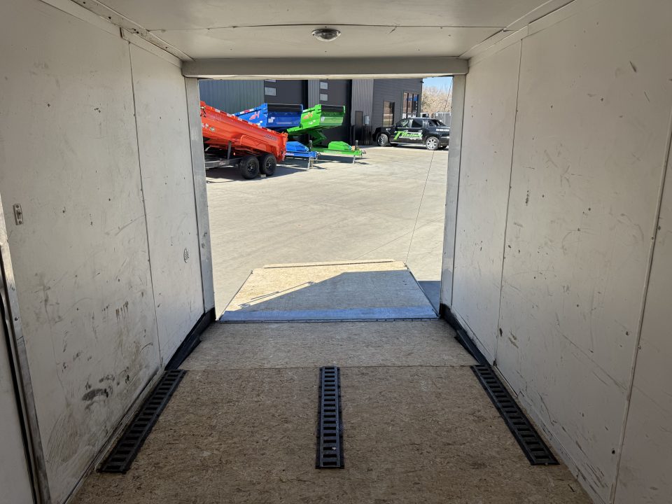 Used 2015 Look Trailers 7x12+V Cargo / Enclosed Trailer