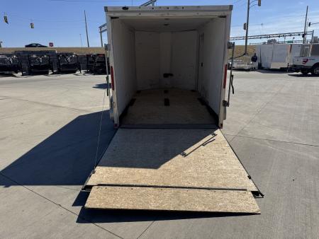 Used 2015 Look Trailers 7x12+V Cargo / Enclosed Trailer