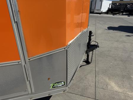 Used 2015 Look Trailers 7x12+V Cargo / Enclosed Trailer