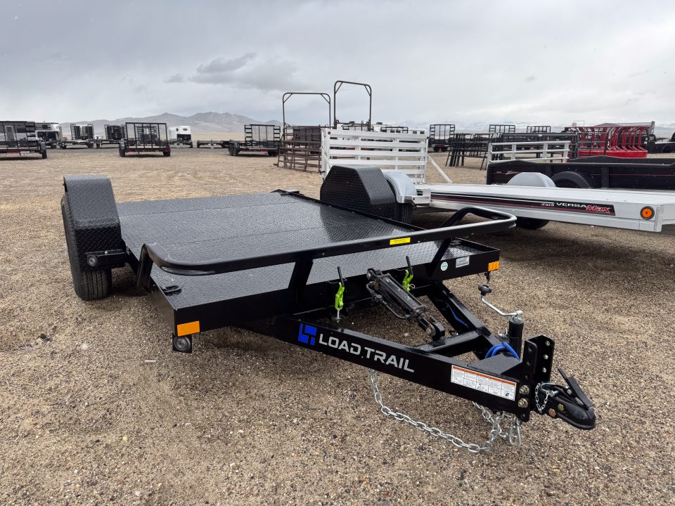 New 2026 Load Trail 12' Single Axle Scissor Hauler Utility Trailer