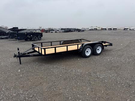 New 2026 Load Trail 12' Single Axle Scissor Hauler Utility Trailer