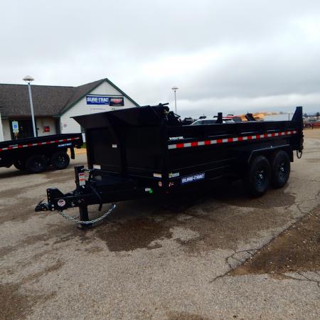 New 2026 Sure-Trac 7x14 14k Scissor Dump Trailer
