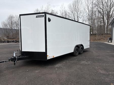 New 2026 Haulmark Passport Deluxe 8.5x20 7' Interior + Beavertail Car Hauler
