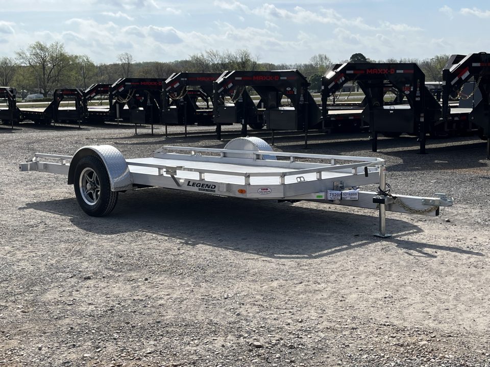 New 2026 Legend 7'X14' 3K Aluminum Tilt Utility Trailer