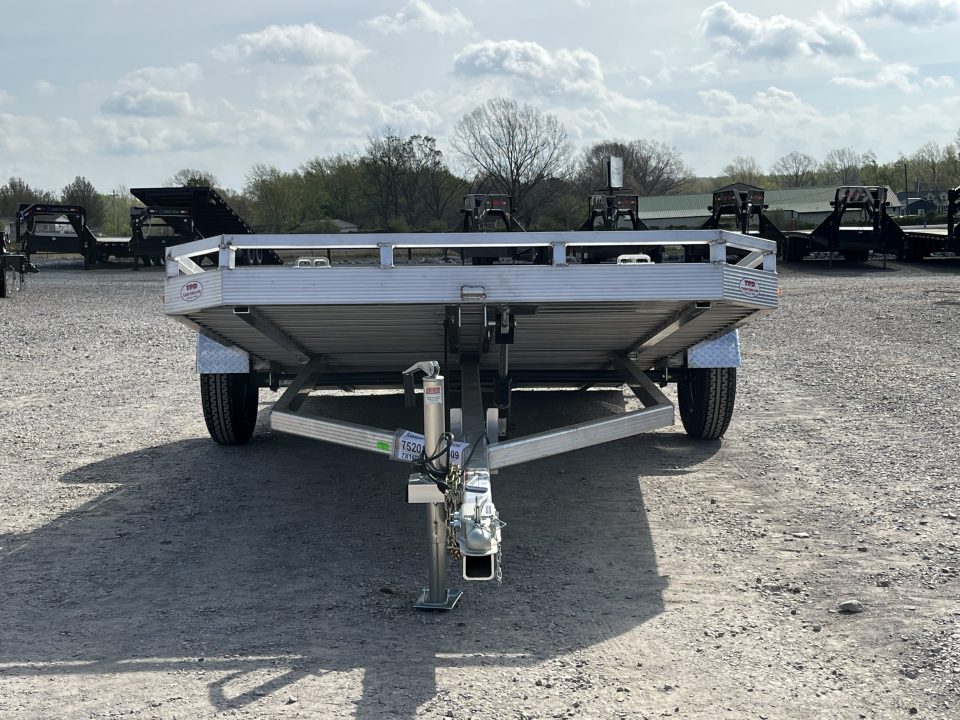 New 2026 Legend 7'X14' 3K Aluminum Tilt Utility Trailer